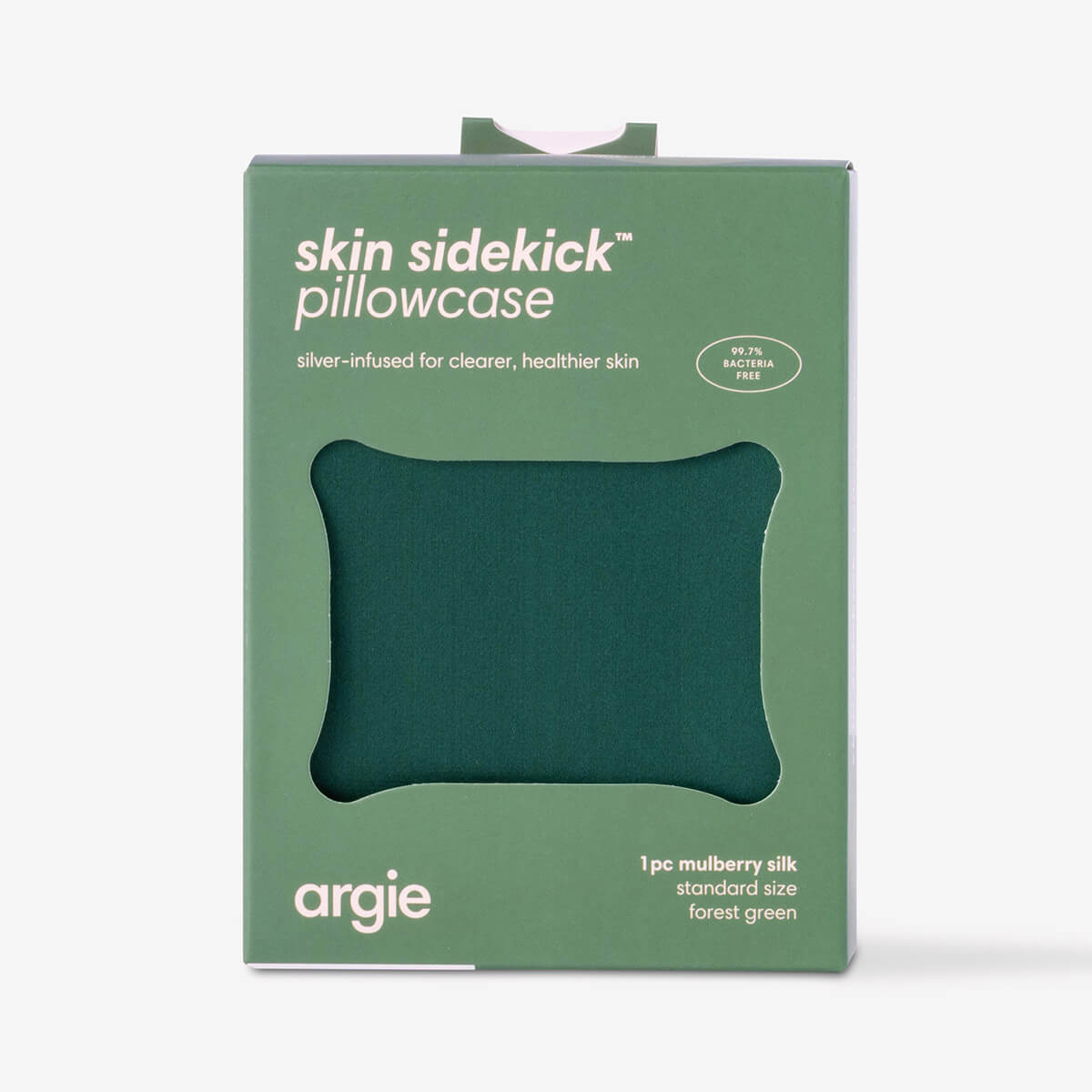 Silk Pillowcase - Forest Green